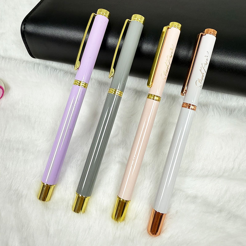 Custom logo gel pens