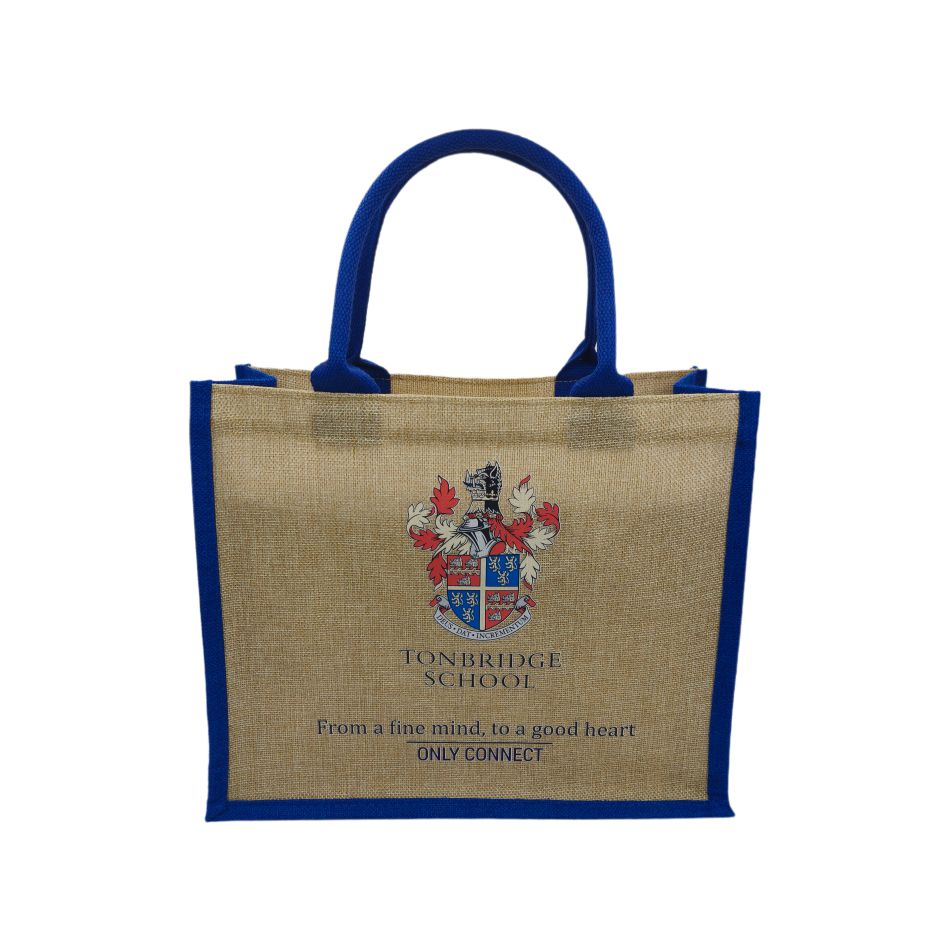 Linen tote bag