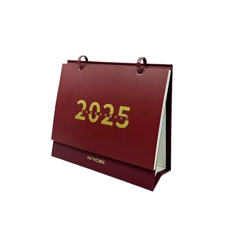 Paper desk calendar